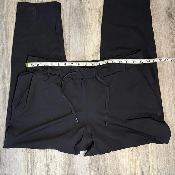 Lululemon Black Drawstring Pants Women’s Size 12 - Picture 4 of 7